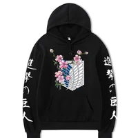 anime hoodies attack on titan men and women printed long sleeve sweatshirts vintage hoodie japanese streetwear harajuku tops