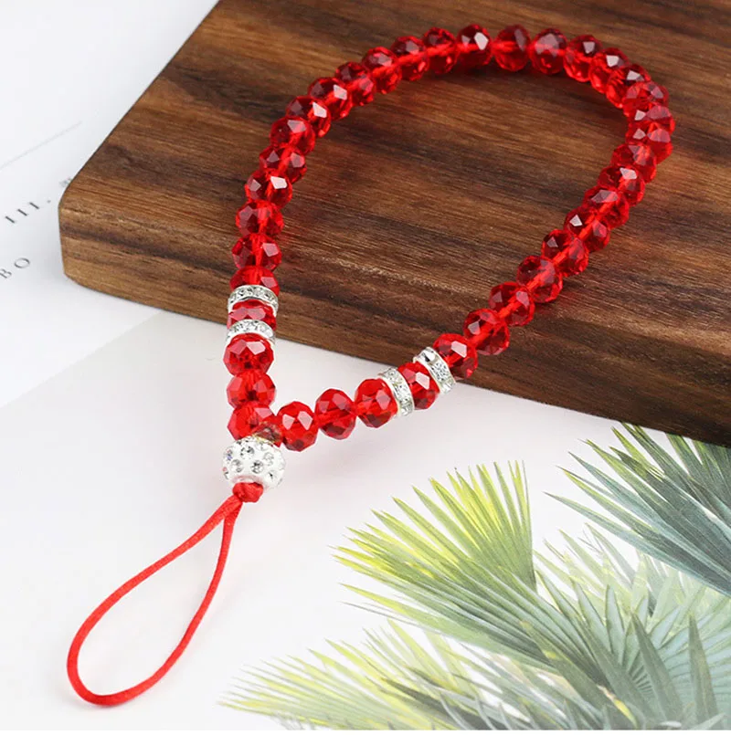 Ремешок на запястье для телефона ремешок руку Кристальный жемчуг переносной