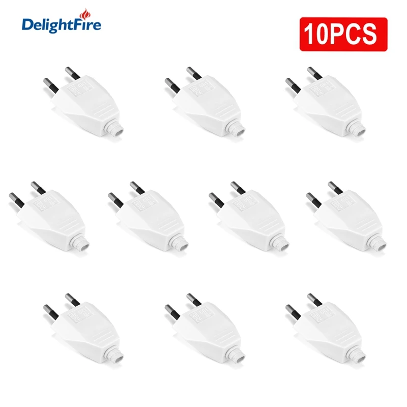 Штепсельная Вилка европейского стандарта сменная штепсельная питания 4 0 ММ