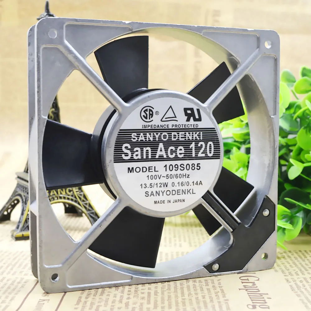

New original san Ace 109S085 100V COOLING FAN 0.16A 12025 120X120X25MM 12CM axial fan