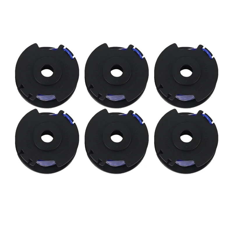 Запасная катушка для триммера String Trimmer Spool Replacement для Ryobi One Plus AC14RL3A 18V 24V 40V 11Ft 0.065 дюйма Авто-подача беспроводной линии орудия с линией wi.