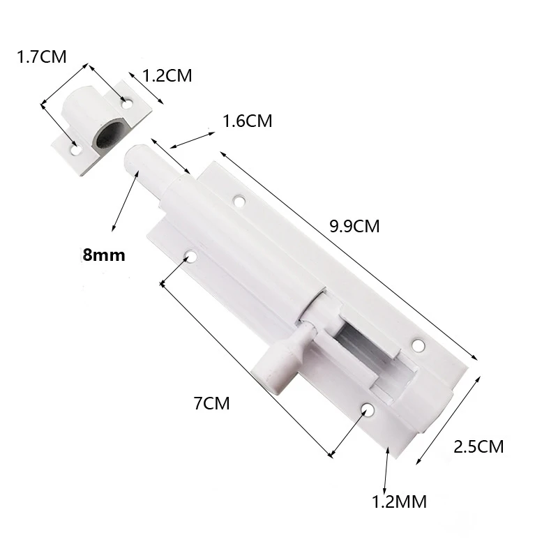 Прочная Противоугонная дверная Пряжка домашнее оборудование безопасные дверные