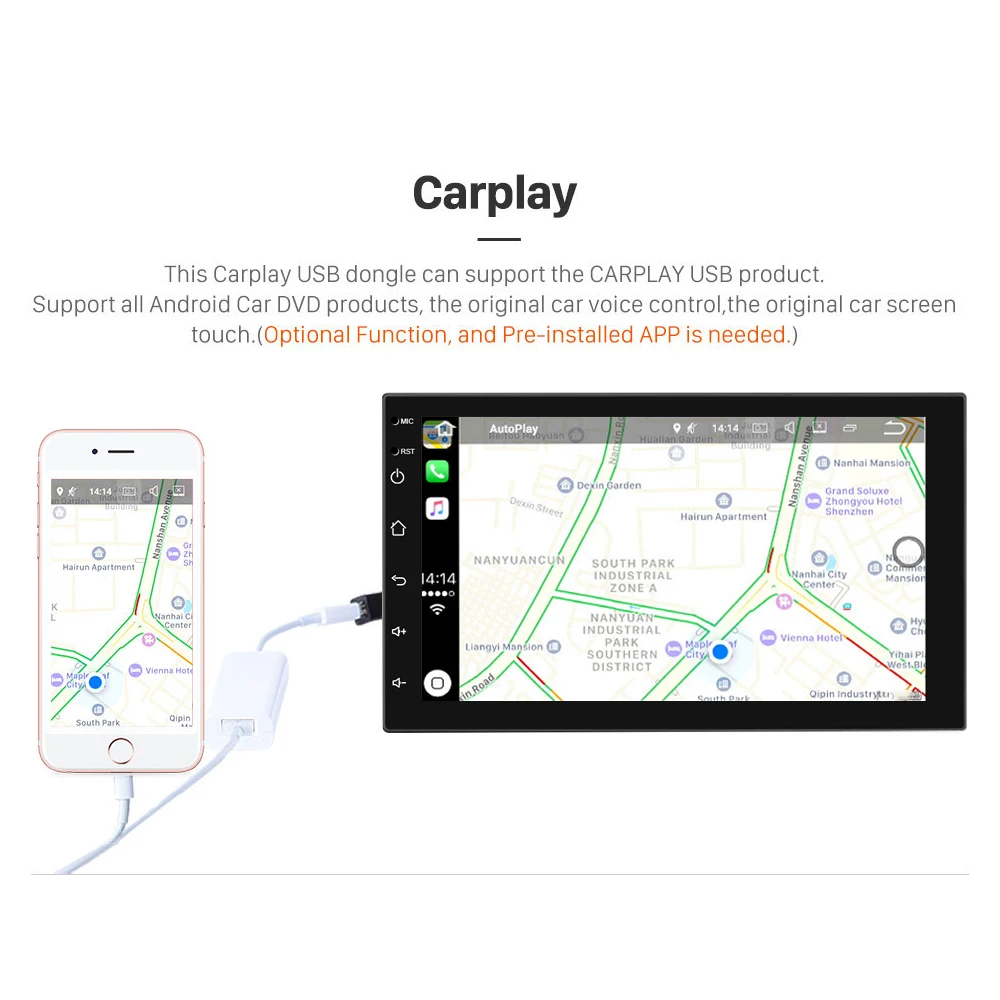 Автомагнитола Podofo 2DIN Android GPS 6 8 дюйма емкостный сенсорный экран MP5 Bluetooth FM