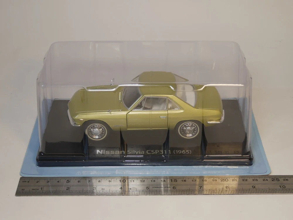 Hachette 1:24 Nissan Silvia CSP311 1965 японских автомобилей Коллекция литой модельный автомобиль