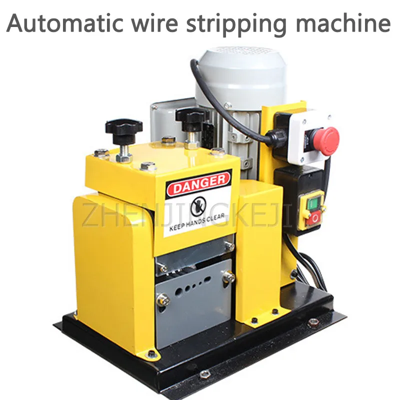 

Small Automatic Wire Electric Stripping Machine Wire Cable Waste Material Recycling Factory Tools Stripping diameter 2～20mm