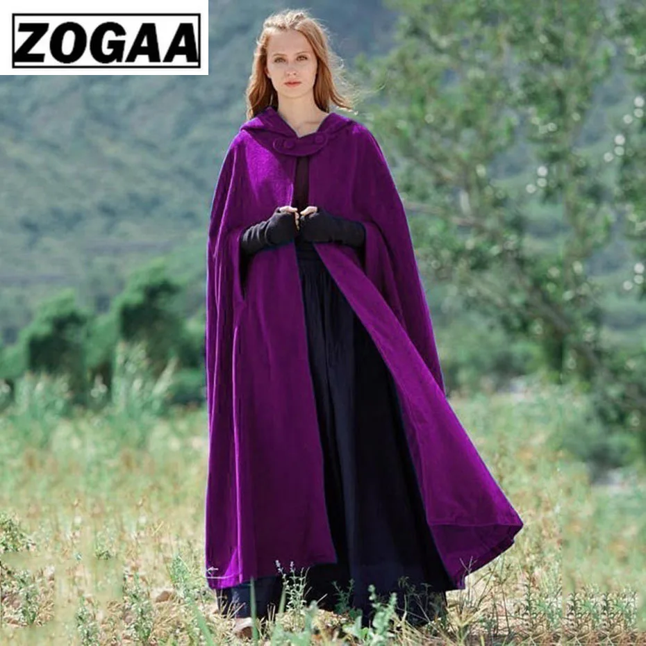 ZOGAA зимний женский плащ высокое качество дизайнерский Ретро стиль толстый с