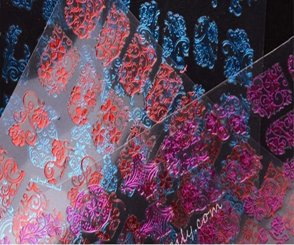 108 шт. гель лак наклейки для ногтей Наклейка Дизайн украшения Маникюр 3D цветок