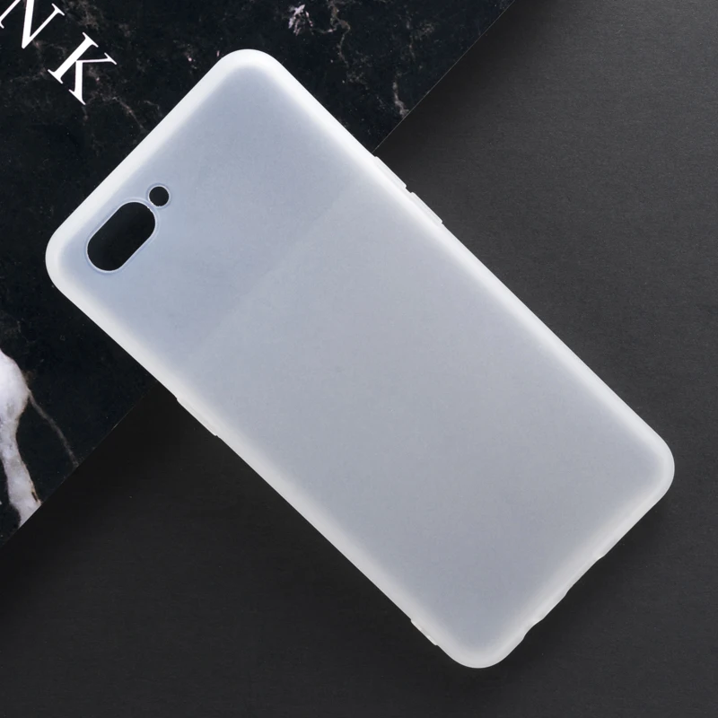 White Soft Silicone Чехол для телефона из искусственной кожи с текстурой под дерево для OPPO A3S, флип-чехол-книжка для OPPO A5, деловой чехол-кошелек, Мягкая силиконовая задняя крышка - Цвет: White Soft Silicone