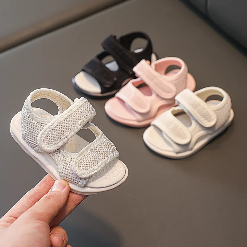 Summer Baby Girls Boys Sandals Infant Toddler Shoes Children Soft Bottom Casual Beach Shoes Non-slip Kids First Walkers Shoes