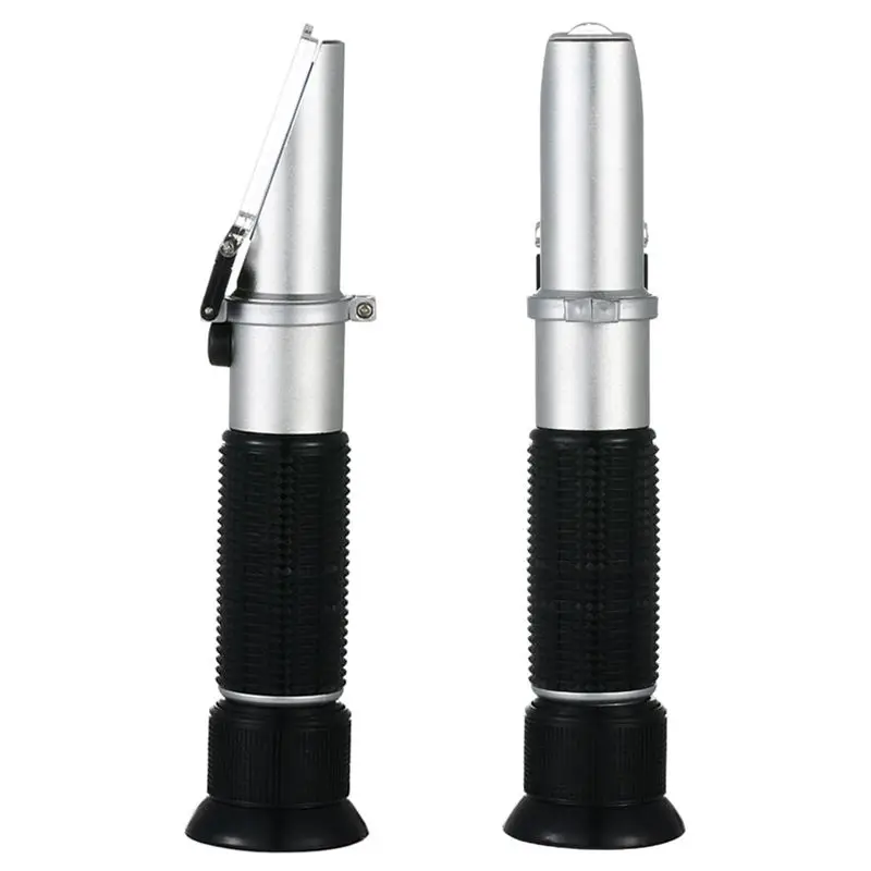 

Beer Wort and Wine Refractometer, Dual Scale - Specific Gravity 1.000-1.120 and Brix 0-32%, Replaces Homebrew Hydrometer (Alumin