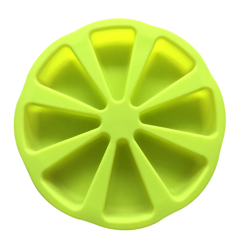 

8 Cavity Pizza Silicone Cake Mold for DIY Soap Chocolate Ice Cream Bread Jelly Pudding Dessert Pastry Bakeware Decorating Tools