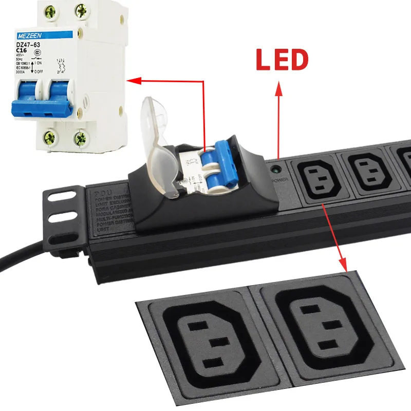 Сетевой фильтр для ибп тип входной вилки iec c14 компьютерная 3м - 86 фото