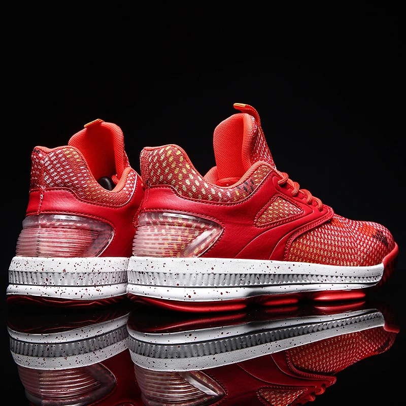 Парные баскетбольные кроссовки с высоким берцем для мужчин и женщин большие