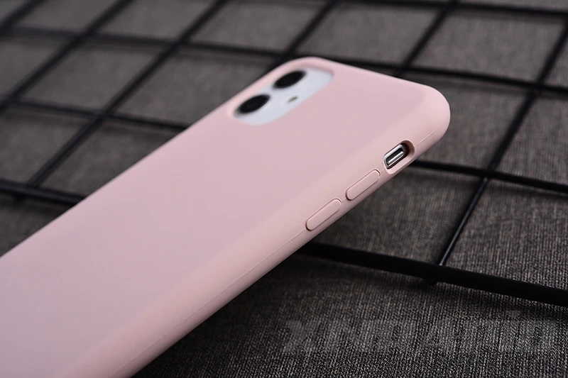 Официальный силиконовый чехол для телефона для Apple iPhone 11 Pro Max чехол для iPhone XR X XS Max 7 8 6 6s Plus с логотипом задняя крышка