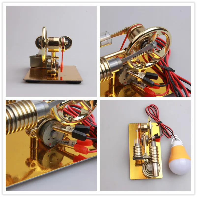 Стерлинг двигатель внутреннего сгорания небольшой генератор Интеллектуальное