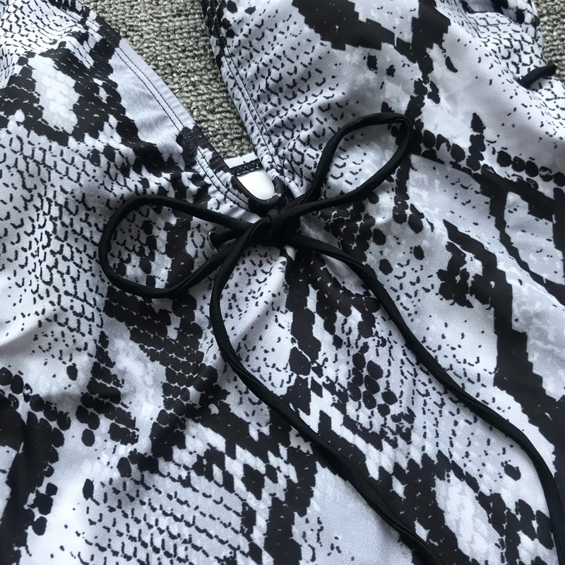 Сексуальный купальник большого размера Женский цельный 2019 монокини с пуш-апом