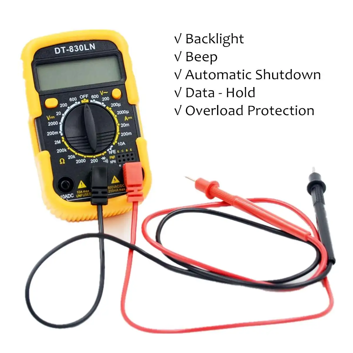 

LCD Digital Temperature Adjust Soldering Iron Tool Set with Multimeter Set Soldering Station and Solder Iron Tips Tester Meter