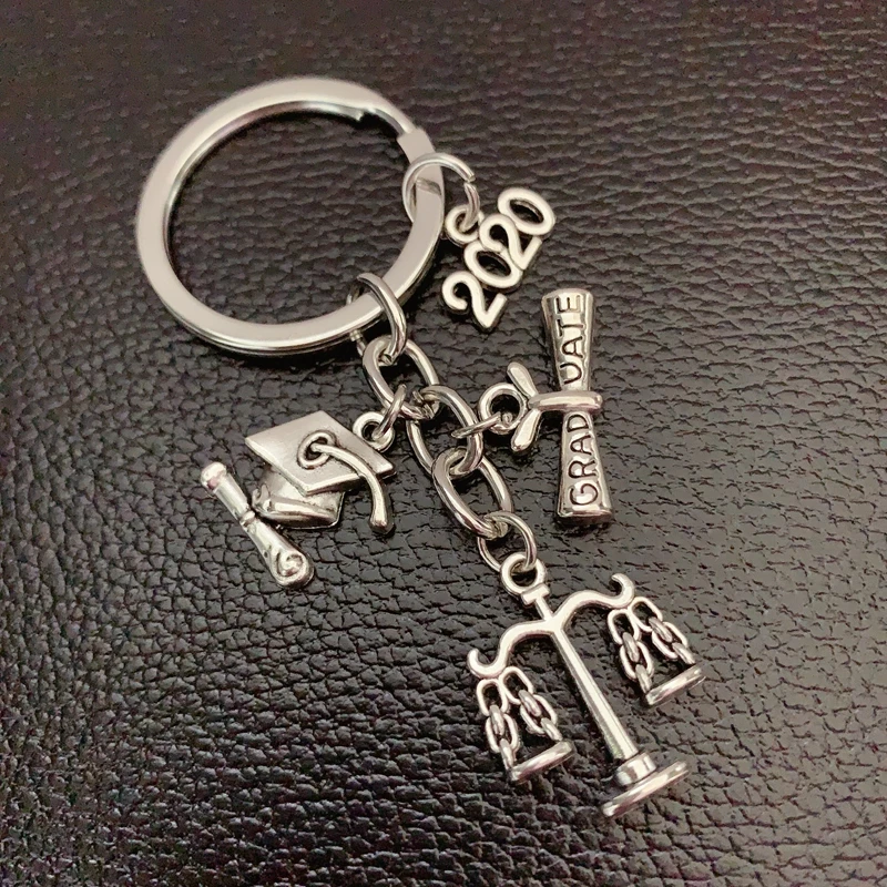 1 keychain diploma graduation cap 2020 2021 2022 science school inspirational gift jewelry | Украшения и аксессуары