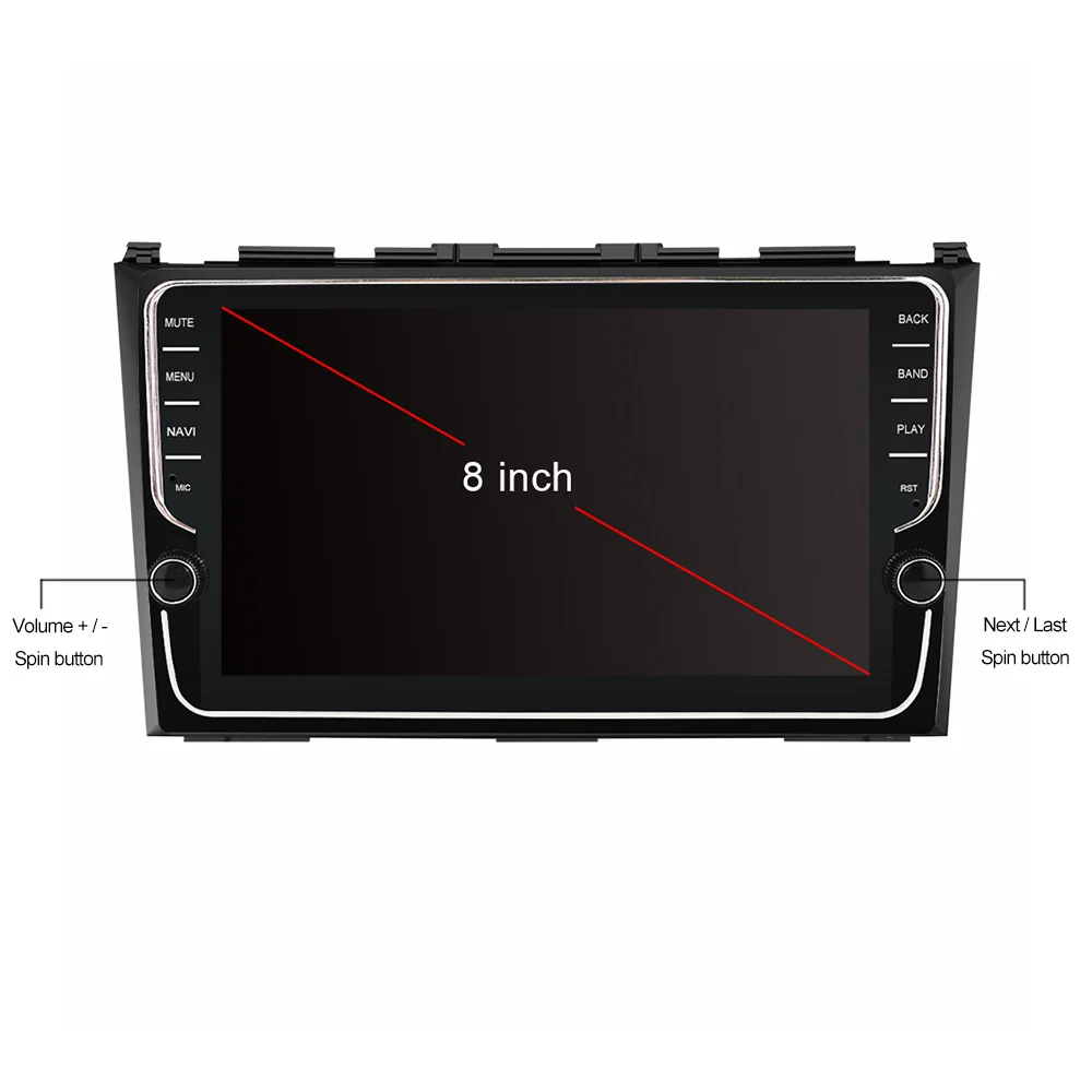 Eunavi автомобильный dvd-плеер gps Navi для Honda CRV 2007-2011 ips емкостный экран 1024*600+ wifi+ BT+ SWC+ RDS+ Android 9,0+ 4G ram PX6