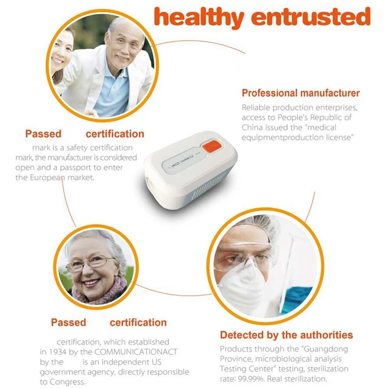 Аналогичный литиевый аккумулятор CPAP очиститель и дезинфицирующее средство для