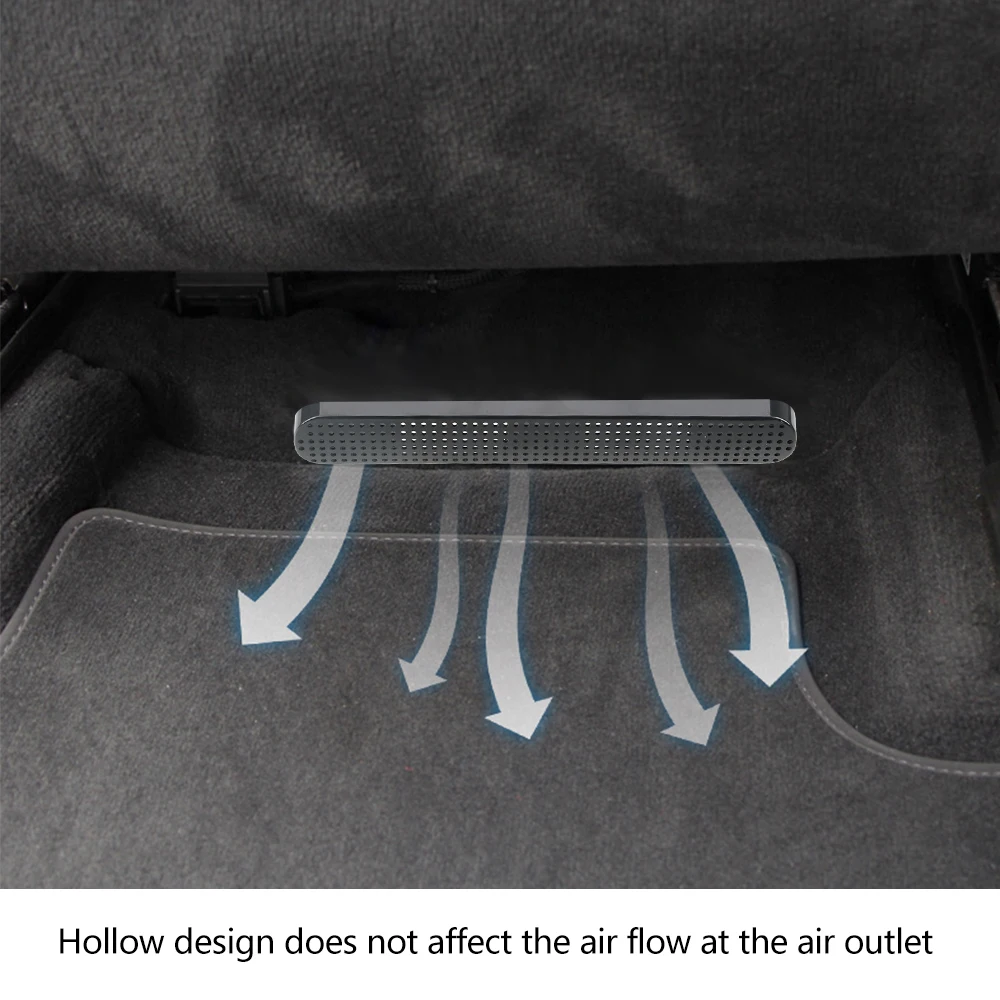 

2Pcs/Set Car Air Vent Cover Under Seat Air Conditioner Dust Outlet Covers For Audi Q7 Car Styling Auto Accessories
