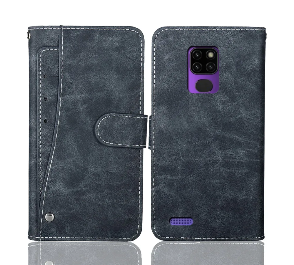 Новый дизайн! Роскошный винтажный кожаный чехол бумажник Vernee M7 книжка для