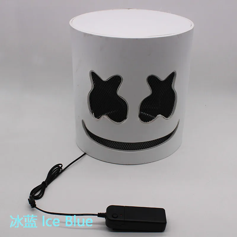 Светодиодный DIY EVA DJ Зефир Хэллоуин v для вендетты клоун страшная маска для Хэллоуина Косплей Реквизит вечерние барные маски