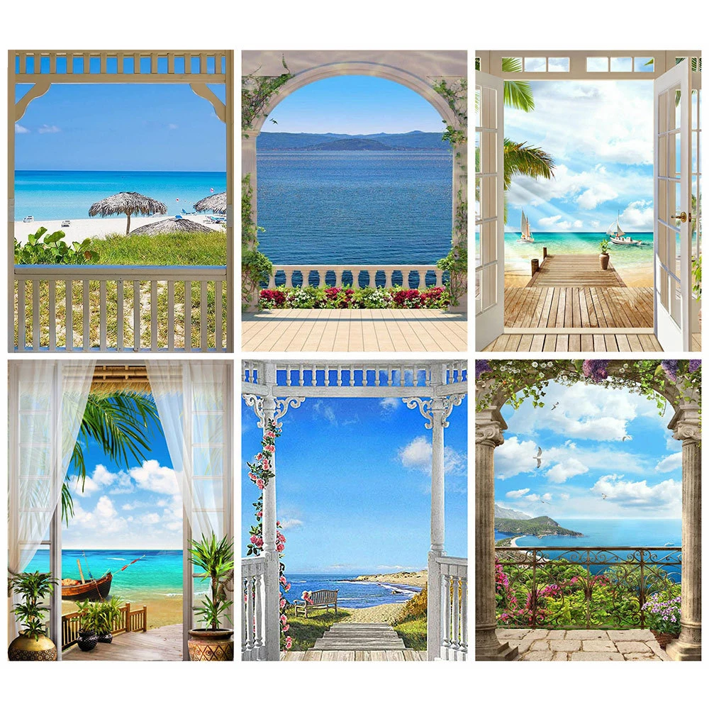 

5d алмазная живопись с морским пейзажем, «сделай сам», мозаичная картина, полноразмерная Алмазная вышивка, вышивка, настенное искусство