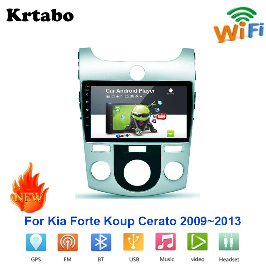 Автомобильный радиоприемник Android мультимедийный плеер для Kia Forte Koup Cerato 2009 ~ 2013