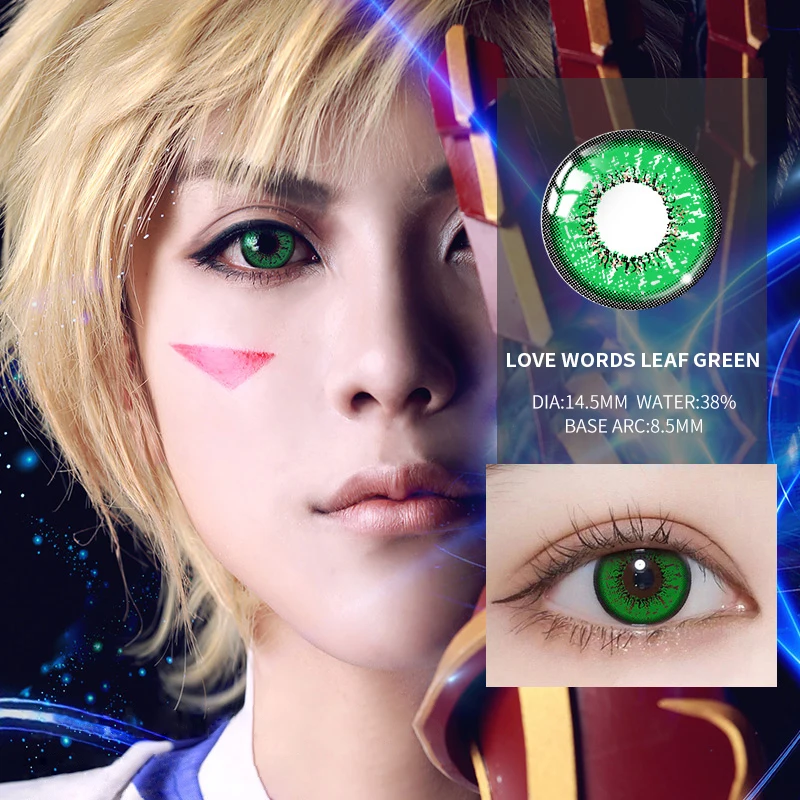 【ovolook】2pcs1 pair series colored lenses for eyes contact lenses eye color lens soft cosplay contacts free global shipping