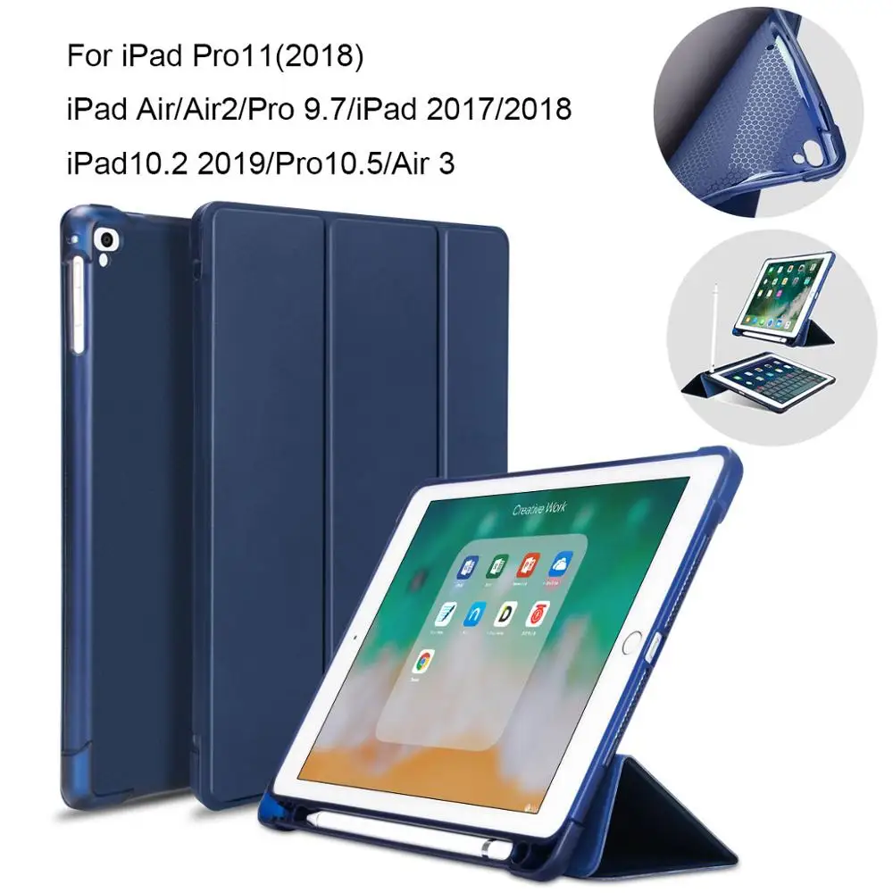 Чехол для планшета ipad 2017 2018 Air силиконовый чехол iPad Pro air2 TPU с