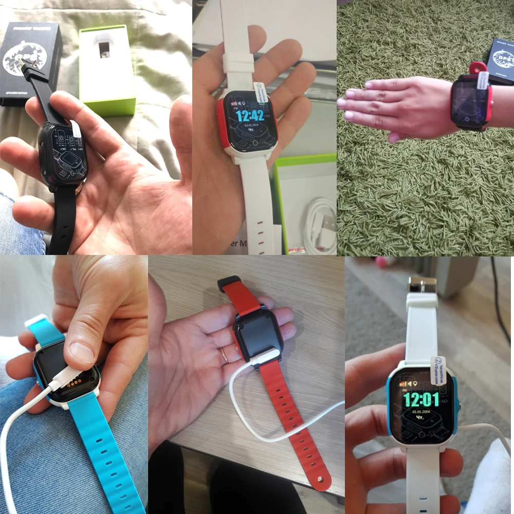 FA23 Детские Смарт-часы Детские сим-карты сенсорный экран gps wifi SOS трекер IP67 водонепроницаемый детский будильник анти-потеря умные часы