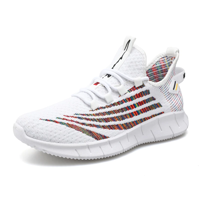 

RE Summer Sneakers For Men Running Sport Basketball Breathable Walking Casual Shoes