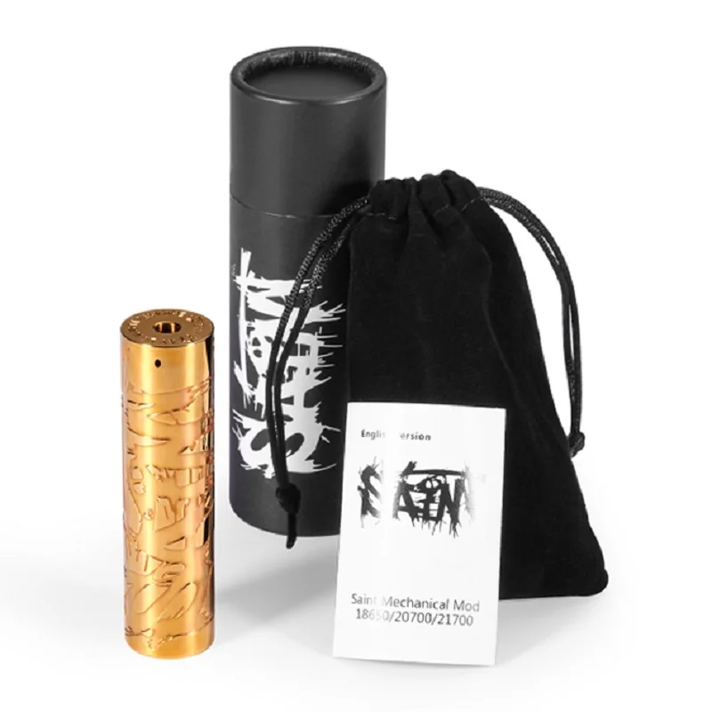 Timesvape Saint 25 мм 18650/20700/21700 мех мод для 510 нитей rta/rda | Электроника