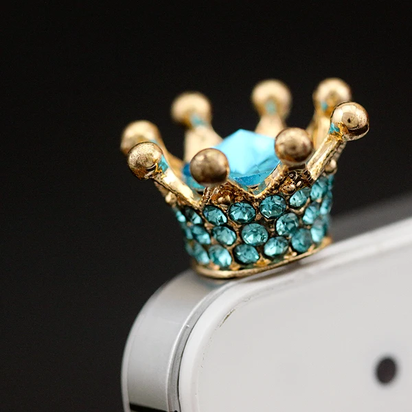 

Satellite Small Crown Design 3.5mm Anti-dust Plug For Iphone For Xiaomi Samsung Meizu Universal Mobile Phone Earphone Dust Plug