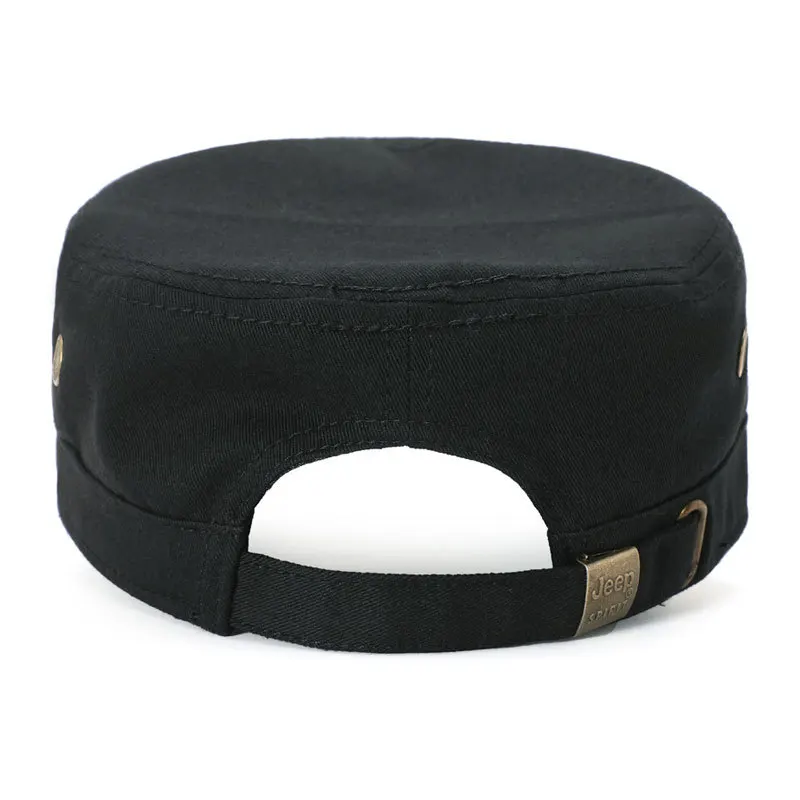 

Baseball Cap Men Outdoor Casual Cotton Flat Cap Adjustable Size Black and Army Green Kpop Caps Solid Color Brand Dad Hat