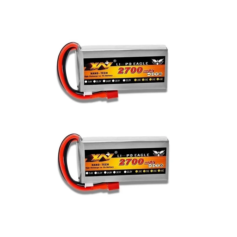 RC Lipo Battery 2s 7 4 V 2700mAh 40C Max 60C/зарядное устройство для Wltoys 12428 12423 Car feiyue 03 Q39 Обновление