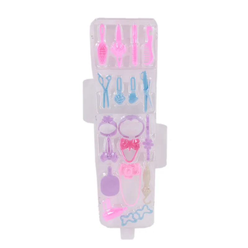 Набор аксессуаров для кукол Барби = юбки + вешалки обувь шляпы носки заколки