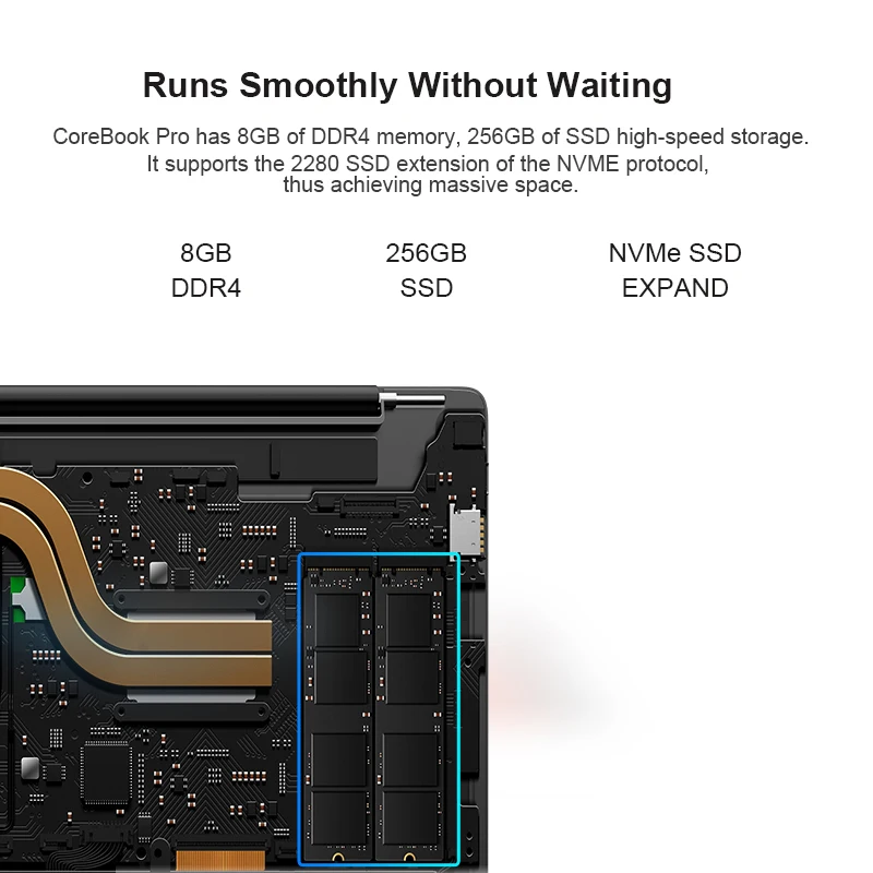 chuwi corebook pro 13inch laptop intel core i3 6157u dual core 8gb ram 256gb ssd bt4 2 windows 10 computer backlit keyboard free global shipping