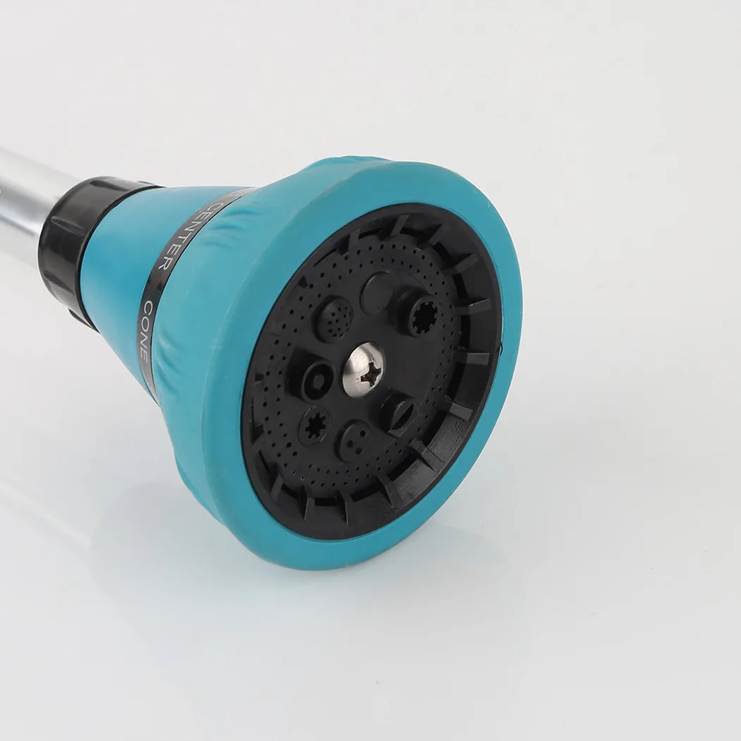 

38cm Watering Sprinkler 8 Function Garden Hose Adjustable Nozzle Watering Lance Spray Jet Adapter Plant Lawn Cleaning