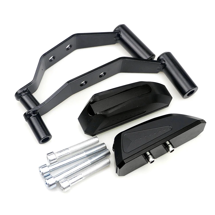 

Motorcycle aluminum alloy Accessories bumper body anti-fall block protection block For Kawasaki Z900 2017 2018