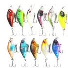 Рыболовные приманки с крючком, 58 шт., 3,55,5 г, 4,55 см, Topwater Luya твердые приманки, свимбейт, искусственные спиннинговые снасти, рыболовные крючки, 3D рыболовные снасти