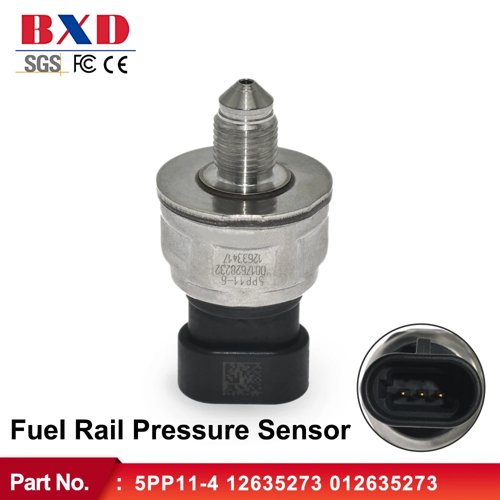 

Fuel Rail Pressure Sensor 5PP11-4 12635273 012635273 Auto Part For Buick LaCrosse Regal Verano Cadillac ATS CTS SRX