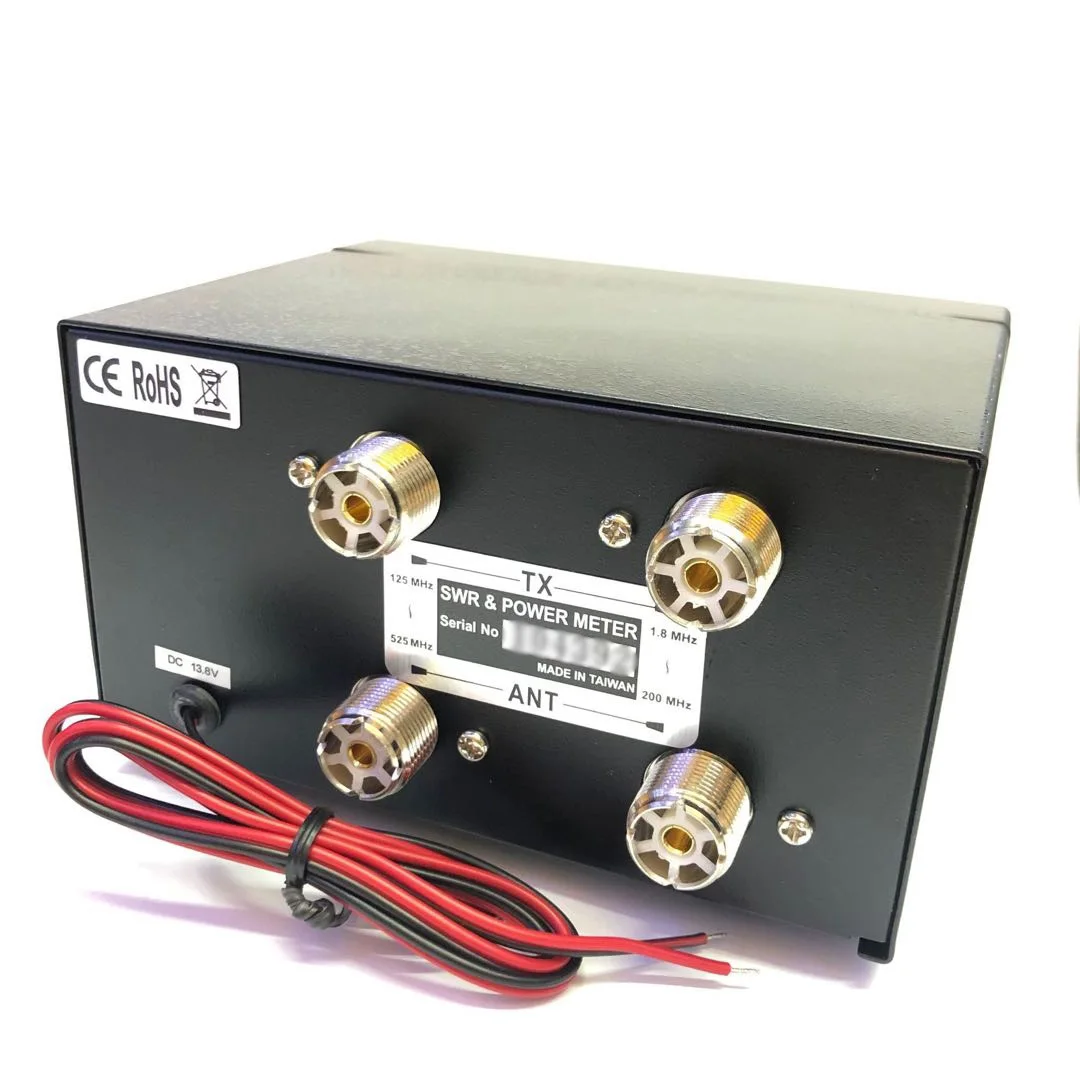 Оригинальный тайваньский NISSEI RX-503 SWR / Watt Meter 1 8-525MHz 2/20/200W измеритель мощности для