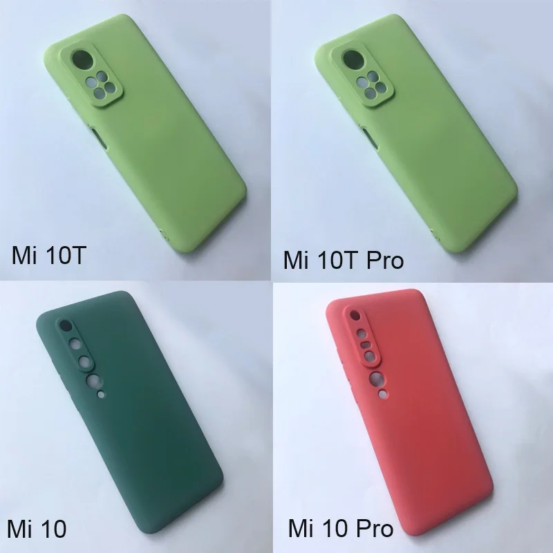 

Mi 10t Pro mi10t mi 10 t pro lite 5G Case Liquid Silicone Camera Protection Cover for Xiaomi Mi 10t Pro mi10t Pro 10 t lite Case
