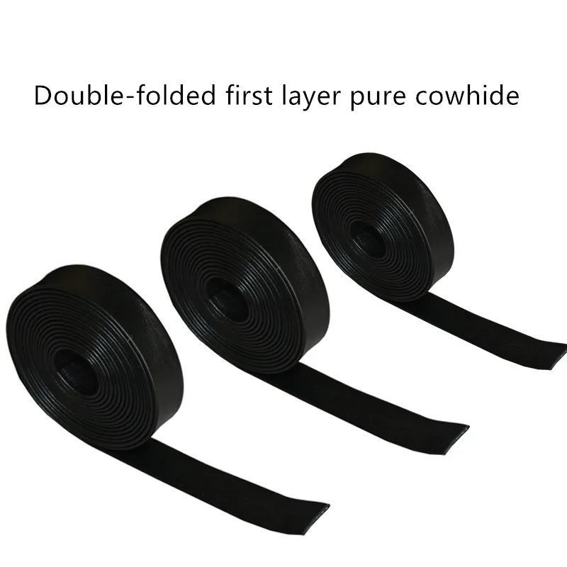 Двухслойная лента из черной воловьей кожи светильник ний ремень с декоративным