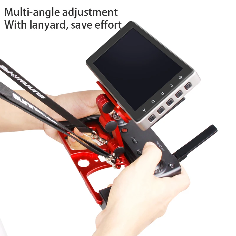 DJI Remote Controller Smartphone/Tablet Clip Holder for Mavic 2 Pro/Air/ Spark Drone CrystalSky Monitor Bracket | Электроника