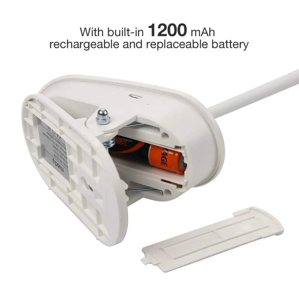 Настольная лампа с зажимом Светодиодный настольный светильник 3 режимами работы