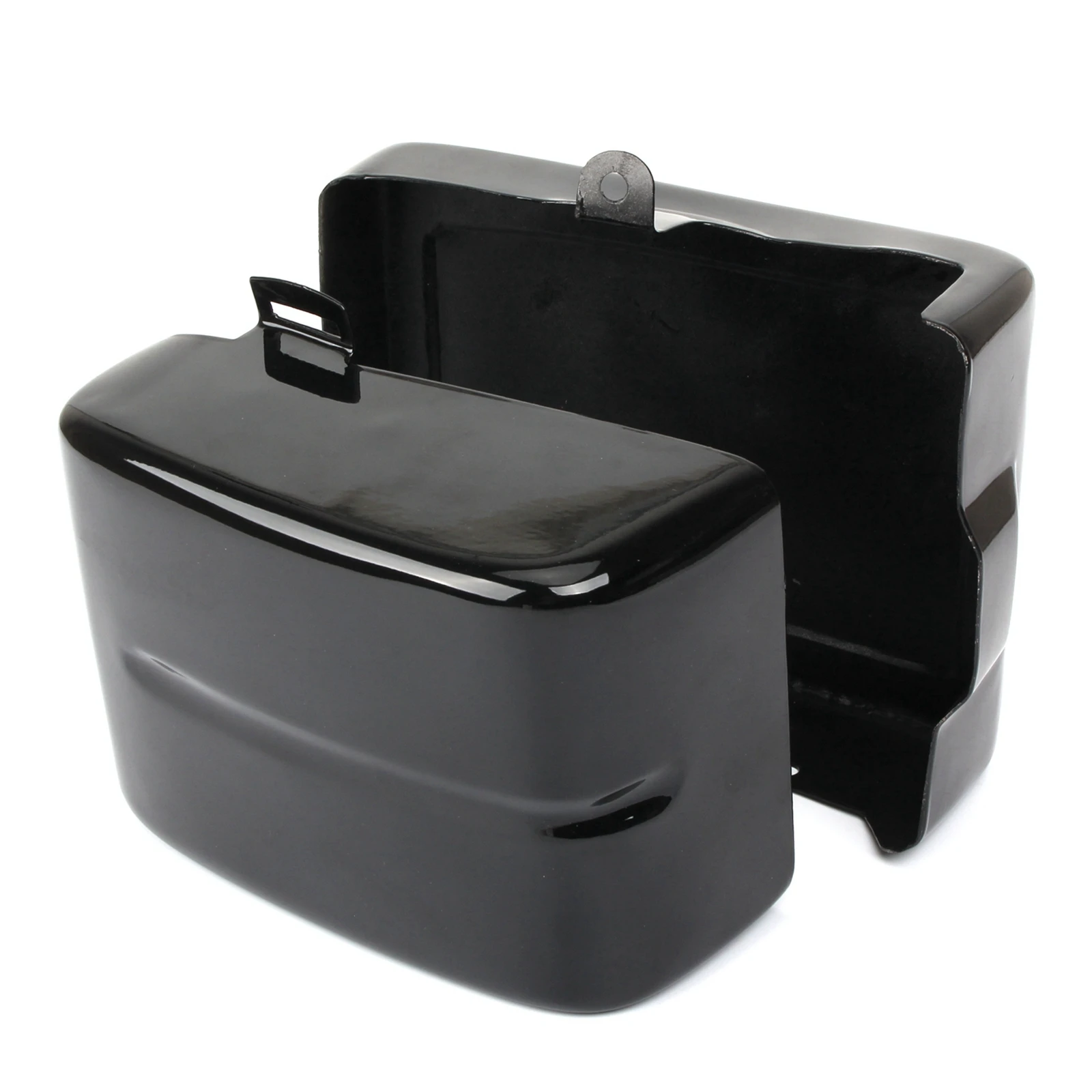 

Motorcycle Battery Cover Gloss Black Battery Side Fairing Cover for Harley Dyna EFI FXDWGI Super Glide 2006-2017 Street Bob 2014