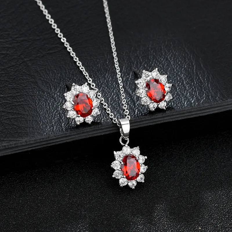 Женские Наборы украшений с фианитами класса ААА наборы свадебных подарков в